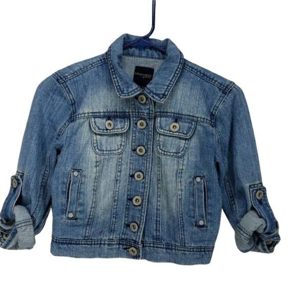 Highway Jean's Girls‎ demin crop small jacket